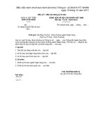 MẪU ĐƠN VỊ CẤP TRÊN ĐƠN VỊ ĐỀ NGHỊ potx