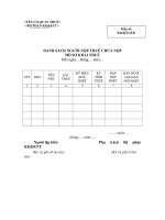 MẪU DANH SÁCH NGƯỜI NỘP THUẾ CHƯA NỘP HỒ SƠ KHAI THUẾ docx