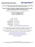 báo cáo hóa học: