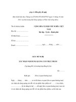 Mẫu giấy đề nghị pptx