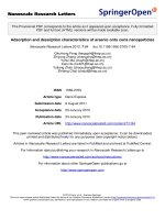 báo cáo hóa học: