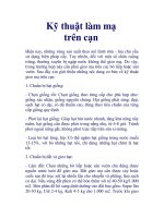 Kỹ thuật làm mạ trên cạn doc