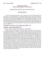 BÁO CÁO CHUNG TỔNG QUAN NGÀNH Y TẾ NĂM 2013 Hướng tới bao phủ chăm sóc sức khoẻ toàn dân