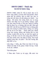 DIOTO 250EC - Thuốc đặc trị trừ ốc bươu vàng pot