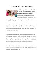 Ăn Gì Để Cả Năm May Mắn pptx