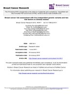 Báo cáo hóa học: 