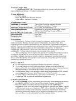 Báo cáo khoa học nông nghiệp 