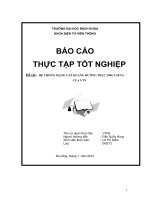 hệ thống mạng cáp quang đường trục 240g ciena của vtn