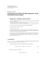 Báo cáo hóa học: 