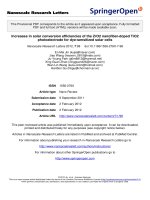 báo cáo hóa học: