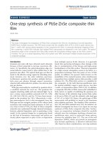 Báo cáo hóa học: 