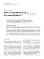 Báo cáo hóa học: 