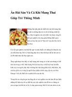 Ăn Hải Sản Và Cá Khi Mang Thai Giúp Trẻ Thông Minh pdf