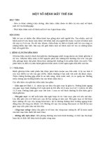 một số bệnh mắt về trẻ em