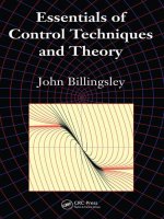 Essentials of Control Techniques and Theory_1 pptx
