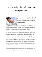 12 Thực Phẩm Cần Thiết Dành Cho Bà Mẹ Mới Sinh pot
