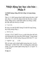 Nhiệt động lực học căn bản Phần 5 pot