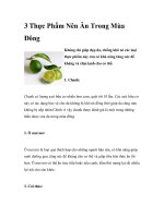 3 Thực Phẩm Nên Ăn Trong Mùa Đông potx