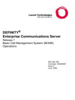 phân tích acd call tổng đài lucents