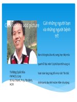 Gửi những người bệnh trĩ docx