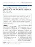 Báo cáo hóa học: 