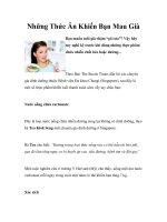 Những Thức Ăn Khiến Bạn Mau Già pdf