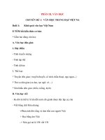 PHẦN III. VĂN HỌC CHUYÊN ĐỀ docx