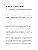 Để thức ăn không bị dính nồi pptx