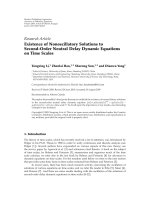 Báo cáo hoa học: 