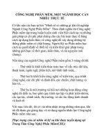 CÔNG NGHỆ PHẦN MỀM, MỘT NGÀNH HỌC CẦN NHIỀU THỰC TẾ pdf