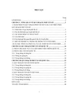 quy hoạch phổ tần số quốc gia và quốc tế