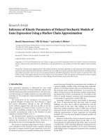 Hindawi Publishing Corporation EURASIP Journal on Bioinformatics and Systems Biology Volume 2011, doc