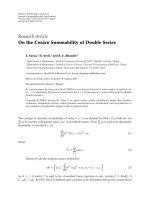 Báo cáo hóa học: 