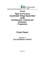 Dự án nông nghiệp 