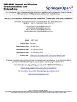 báo cáo hóa học: