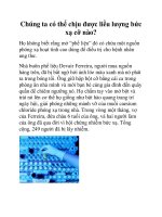 Chúng ta có thể chịu được liều lượng bức xạ cỡ nào? pptx