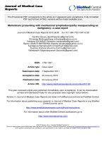 Báo cáo hóa học: 