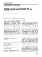 Báo cáo hóa học: 