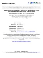 Báo cáo hóa học: 