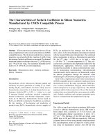 Báo cáo hóa học: 