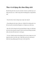 Mua và sử dụng sữa chua đúng cách pot