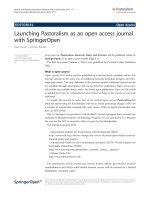 Kerven and Behnke Pastoralism: Research, Policy and Practice 2011, 1:1 docx