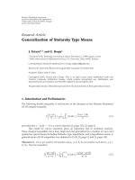 Báo cáo hóa học: 