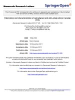 báo cáo hóa học: