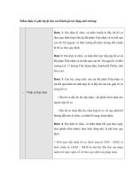 Thẩm định và phê duyệt báo cáo Đánh giá tác động môi trường potx