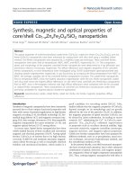 Báo cáo hóa học: 