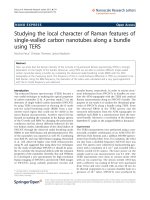 Báo cáo hóa học: 