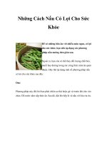 Những Cách Nấu Có Lợi Cho Sức Khỏe pdf