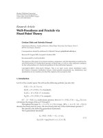 Báo cáo hóa học: 