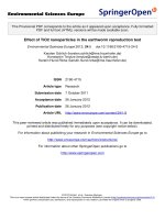 báo cáo hóa học: